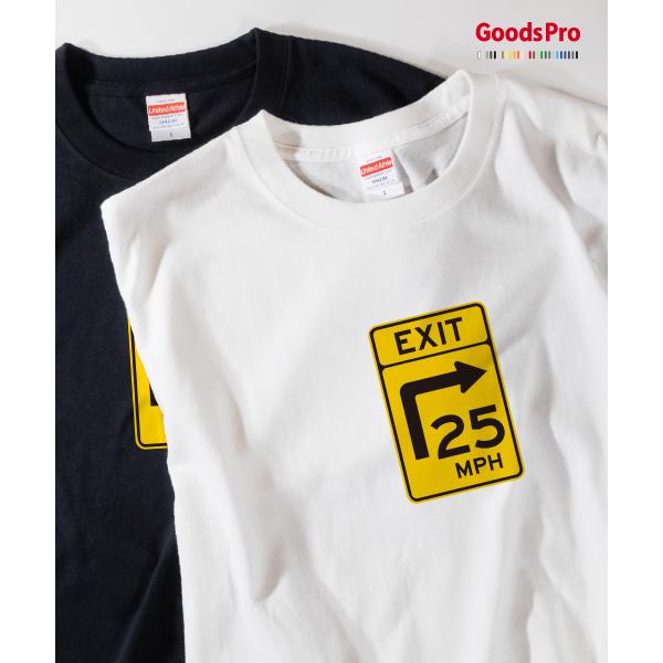 Tシャツ TURN CURVE EXIT SPEED ADVISORY 25 MPH