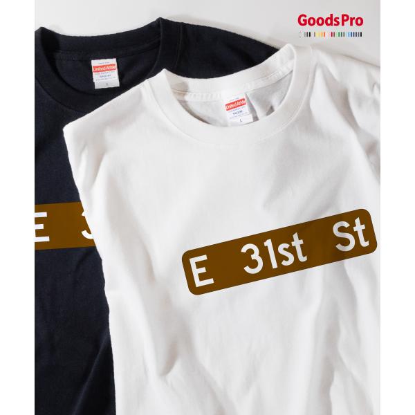 Tシャツ MINNEAPOLIS EAST-WEST STREET NAME SIGN
