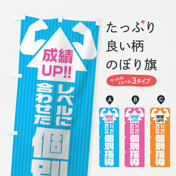 のぼり旗 個別指導B