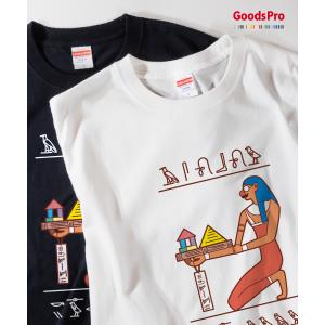 Tシャツ ビール壁画 エジプト ヒエログリフ 古代文明 ピラミッド