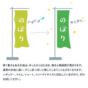 のぼりをトロピカル生地に変更の詳細画像2