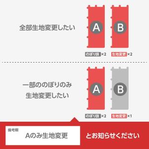 のぼりをトロピカル生地に変更の詳細画像5
