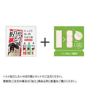 ハトメ加工 8箇所の詳細画像5