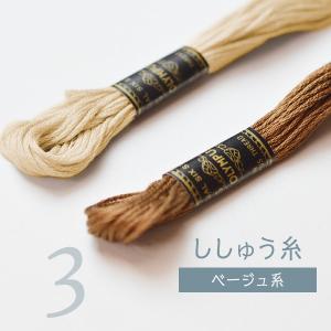 刺しゅう糸 25番 ベージュ系 オリムパス Part3｜goods-pro