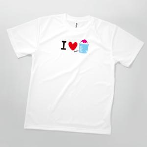 Tシャツ I love かき氷｜goods-pro