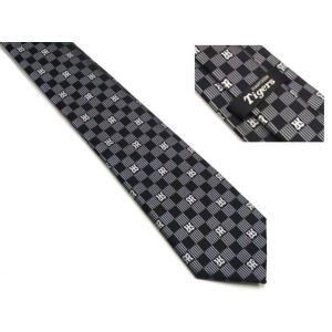 [Tigers] プロ野球グッズ 阪神タイガースグッズ ネクタイ THロゴ ブラックスクエアー-05...