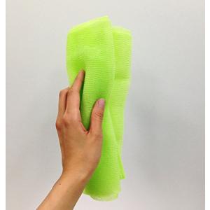 オーエ ボディタオル ナイロン かため グリー...の詳細画像1