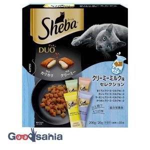 シーバ デュオ クリーミーミルク味セレクション 200g (20g×10袋)