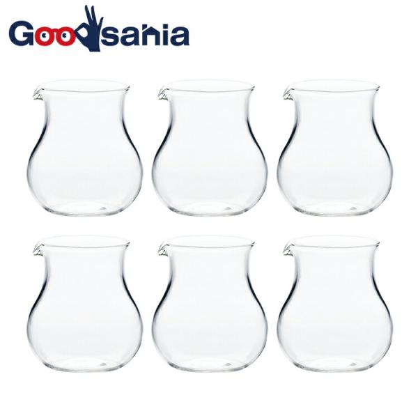 東洋佐々木ガラス ピッチャー シロップピッチャー クリア 80ml 6個入 TS44028