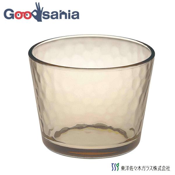 東洋佐々木ガラス お皿 グラシュー つゆ鉢 アンバー 日本製 食洗機対応 そば猪口 麺皿 小鉢 深皿...