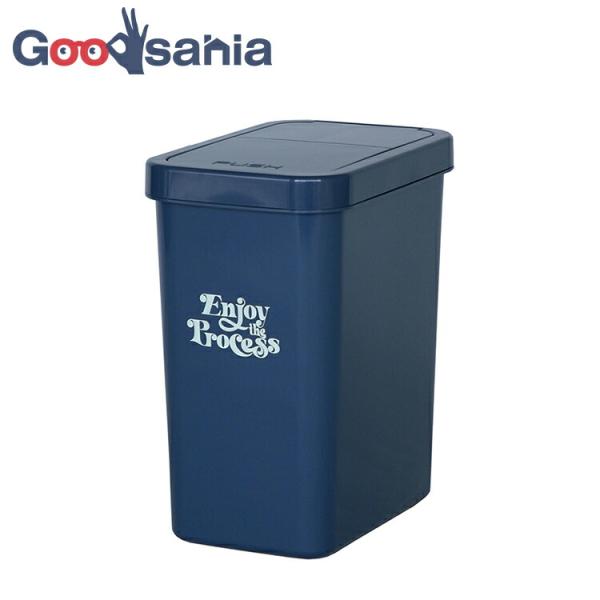平和工業 ゴミ箱 スライドペール 18L 日本製 ナイトブルー 18L
