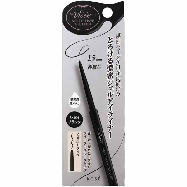 コーセー ヴィセ リシェ メルティシャープ ジェルライナー BK001 ブラック 0.1g