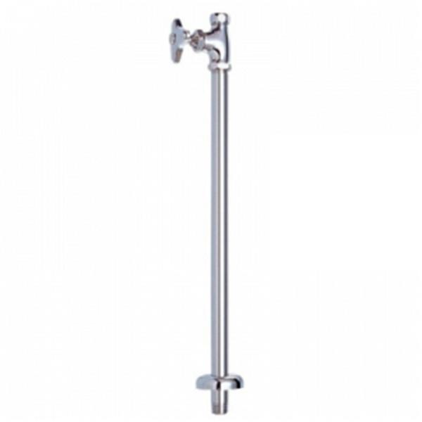 SANEI 止水栓部品 ストレート形止水栓 ハンドル式 420mm ヘリューズなし ハンドル式(V2...