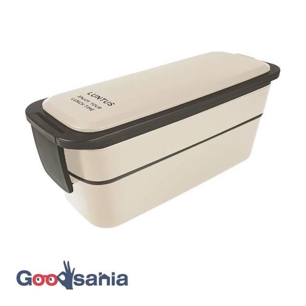 アスベル 弁当箱 2段 ランタス ランチボックス 箸・ランチバッグ付 抗菌 FC-T800 食洗器対...