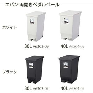 アスベル ゴミ箱 エバン 両開きペダルペール ...の詳細画像4