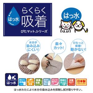 ワタナベ工業 マット はっ水 吸着ぴたマット ...の詳細画像1