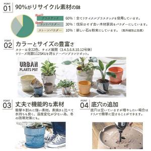 ポッシュリビング 植木鉢 アーバンプランツポッ...の詳細画像2
