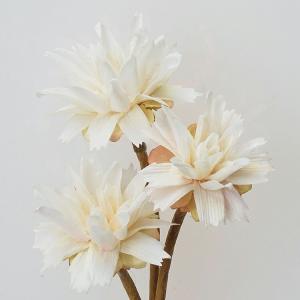 アスカ 造花 ミニフラワー バンチ クリームホ...の詳細画像2