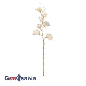 アスカ 造花 スイトピー アイボリー 全長:約52cm、花径:約4〜5cm A-34501-091