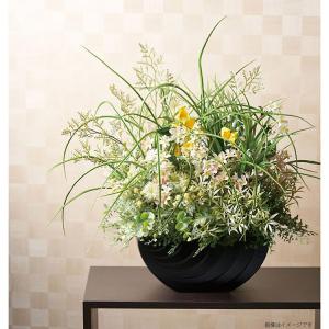 アスカ 造花 ワックスフラワーバンチ ブルー ...の詳細画像4