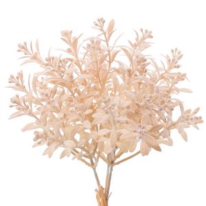 アスカ 造花 ミニリーフバンチ ペールピンク ...の詳細画像2