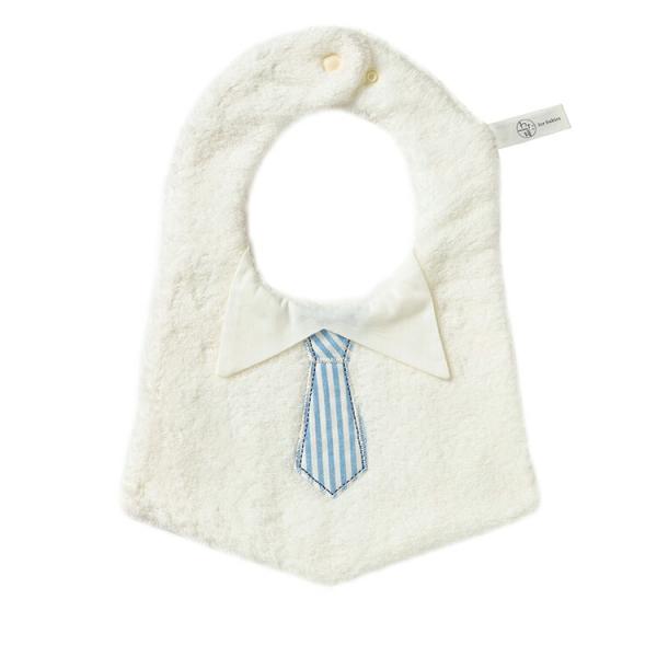 楠橋紋織 スタイ わた媛ベビー ネクタイスタイ オフホワイト 80サイズ(1-66278-90-OW...