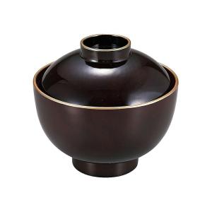 宮本産業 お椀 吸物椀 溜渕金 350mlの商品画像