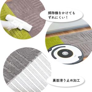 オカ キッチンマット ピタプラス ブリック 日...の詳細画像1