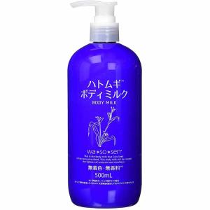 岡インターナショナル wasosen ハトムギ ボディミルク 500ml