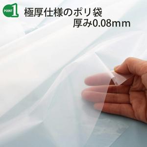 ハウスホールドジャパン ポリ袋 45 超極厚 ...の詳細画像3
