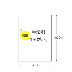 ハウスホールドジャパン ポリ袋 保存袋 小 増...の詳細画像2