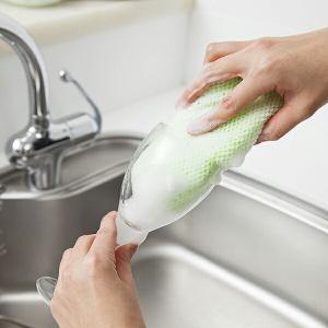 アイセン 台所スポンジ 泡だつスポンジ ネット...の詳細画像3