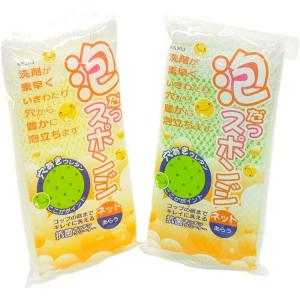 アイセン スポンジ 泡立つスポンジ ネット 2個...の商品画像