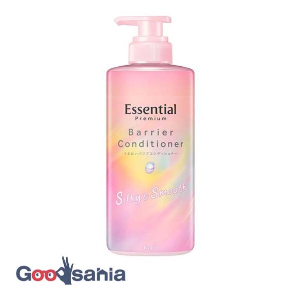 エッセンシャル プレミアム うるおいバリアコンディショナー シルキー&amp;スムース ポンプ 450ml