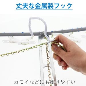 ニシダ 洗濯ハンガー プロリーブ スチール角ハ...の詳細画像3