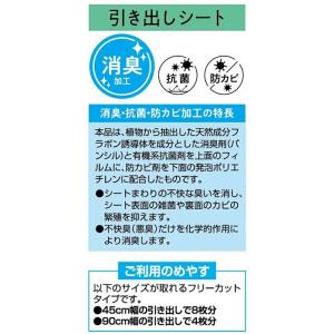 東和産業 タンスシート 敷きズレ消臭引き出しシ...の詳細画像2