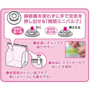 東和産業 上から押すだけ圧縮パック 収納袋(衣...の詳細画像5