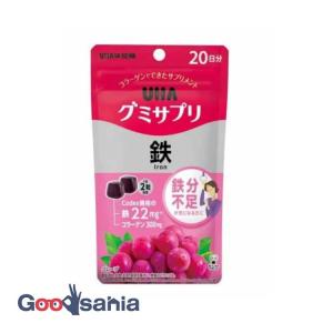 UHA味覚糖 UHAグミサプリ 鉄 20日分｜Goodsaniaマック土居店