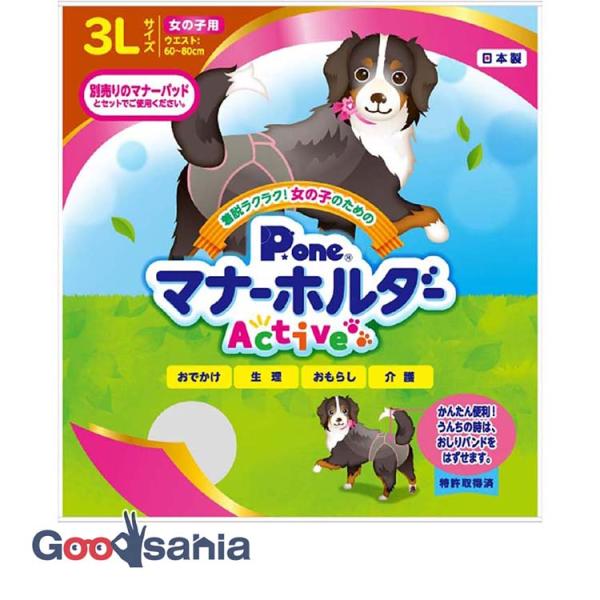 第一衛材 女の子のためのマナーホルダー Active 3Lサイズ PMH-768