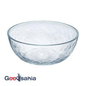 ガラス 菓子皿 菓子器 薄氷皿 義山 （直径23x高さ4cm) (紙箱） : お