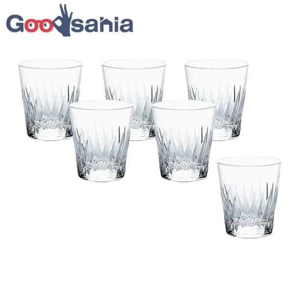 東洋佐々木ガラス ロックグラス ナック・フェザーHS 10オールド 315ml 6個セット 日本製 ...