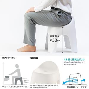 リッチェル 風呂椅子 ハユール 腰かけ TH ...の詳細画像3