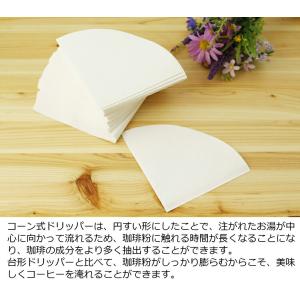 三洋産業 コーヒーフィルター アバカ 円錐形 ...の詳細画像3