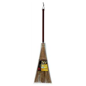 アズマ工業 手編みほうき 特撰 短柄 AZ112 室内そうじ用 全長:約78cm