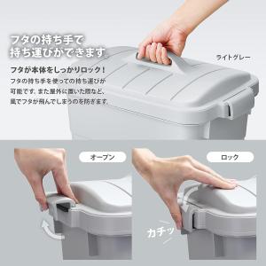 リス ベルク ゴミ箱 角型 本体 45D 日本...の詳細画像3