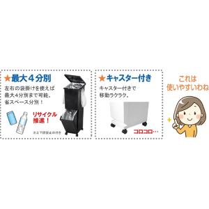 新輝合成 ゴミ箱 トンボ ユニード 分別スリム...の詳細画像5