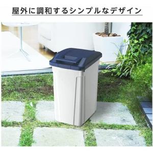 アスベル ゴミ箱 ふた付き ハンドル付分別ペー...の詳細画像4