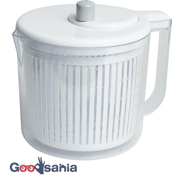 パール金属 Simplice ベジタブル野菜水切り器 ホワイト C1066