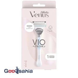 ジレット ヴィーナス VIO ヘア&スキン カミソリ 本体+替刃1個
