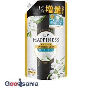 レノアハピネス 夢ふわタッチホワイトブーケ&理念の香り 詰替 増量サイズ 500ml
